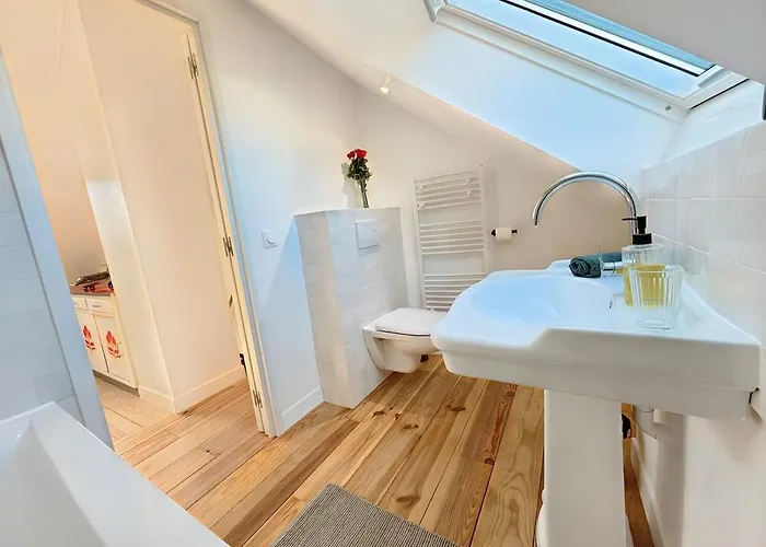 Herouvillers - Bright Duplex In Hypercentre & A Stone's Throw Away Apartamento Villers-sur-Mer