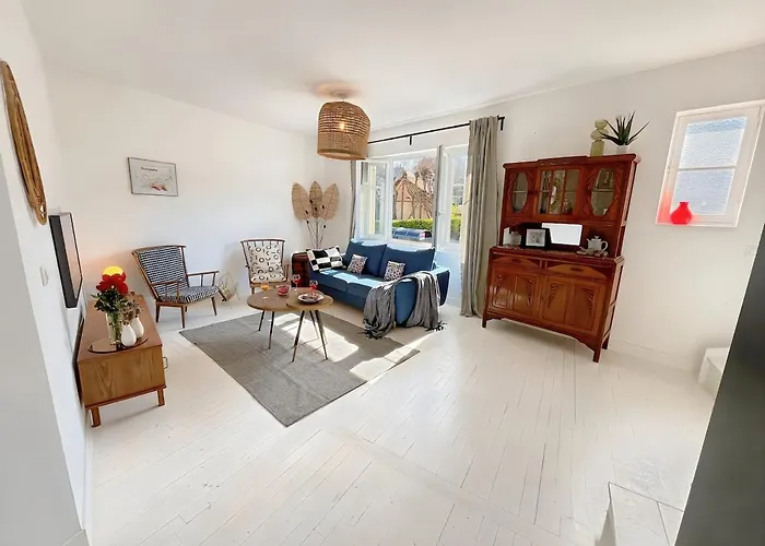 Herouvillers - Bright Duplex In Hypercentre & A Stone's Throw Away Apartamento Villers-sur-Mer