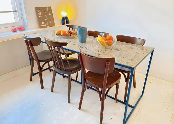 Hérouvillers - Bright Duplex In Hypercentre&beach A Stone's Throw Away Villers-sur-Mer